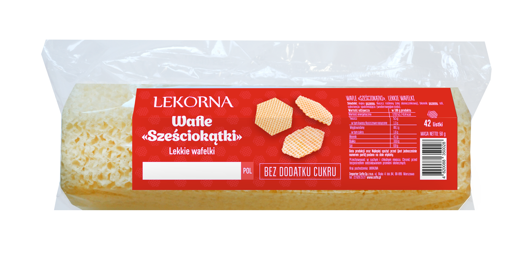 Вафлі Lekorna 50 гр
